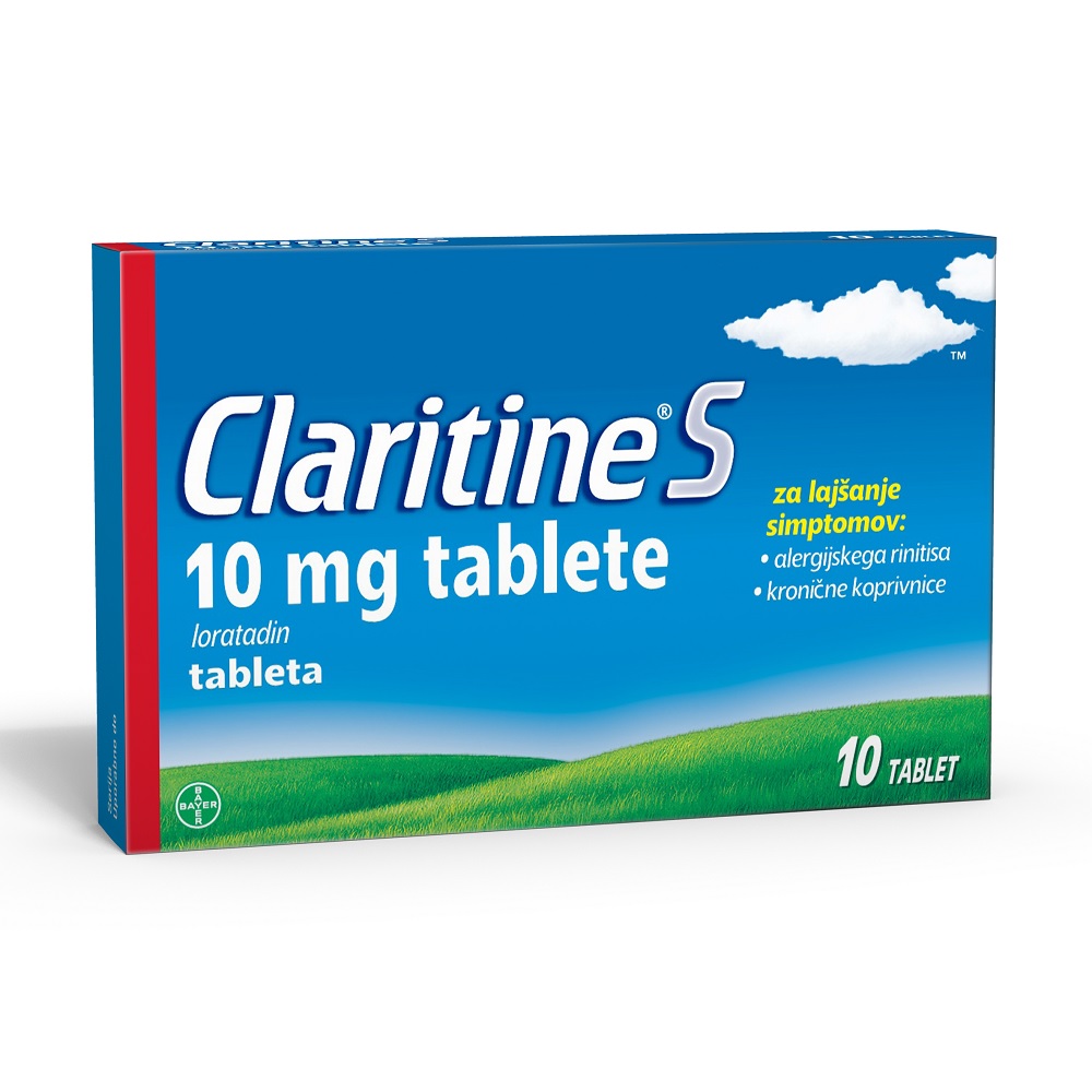 Claritine S, tablete Claritine S alergija