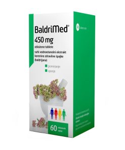 Baldrimed 450 mg obložene tablete, 60 tablet