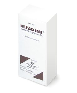 Betadine 10 mg/ml raztopina za grgranje, 100 ml