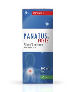 Panatus forte 7,5 mg/5 ml sirup, 200 ml