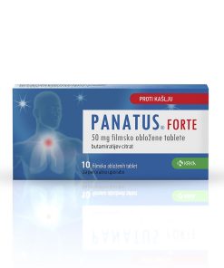 Panatus forte 50 mg filmsko obložene tablete, 10 tablet