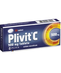 Plivit C 500 mg tablete, 20 tablet
