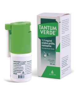 Tantum Verde 1,5 mg/ml oralno pršilo, raztopina, 30 ml