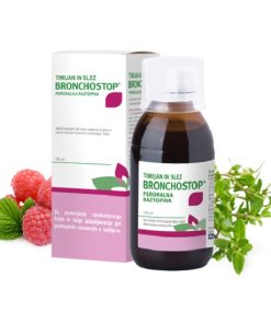 Timijan in slez Bronchostop peroralna raztopina, 150 ml
