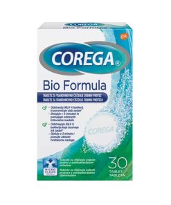 Corega Bio Formula tablete za čiščenje proteze, 30 tablet