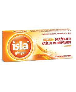 Isla Ginger pastile, 30 pastil