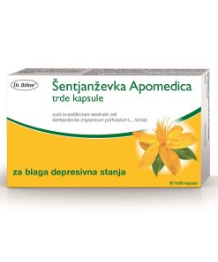 Šentjanževka Apomedica trde kapsule, 30 kapsul