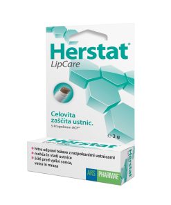 Herstat Lipcare balzam za ustnice, 3g