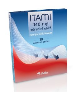 Itami 140 mg zdravilni obliž, 10 obližev