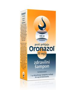 Oronazol 20 mg/g zdravilni šampon, 100 ml
