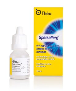 Spersallerg kapljice za oko, 10 ml