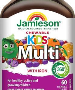 Jamieson Multi vitamini in minerali za otroke, 60 bonbonov