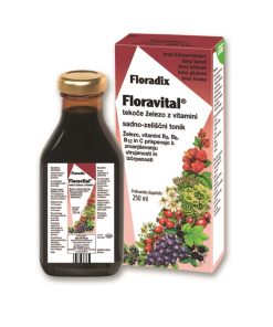 Floradix Floravital tonik z železom in vitamini, 250 ml