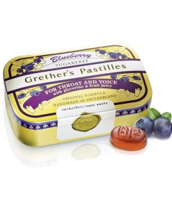 Grether's pastile borovnica brez sladkorja, 110 g