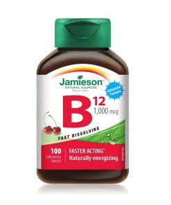Jamieson Vitamin B12 1000 mcg, 100 tablet