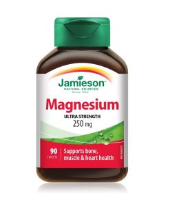 Jamieson Magnezij 250 mg, 90 kapsul