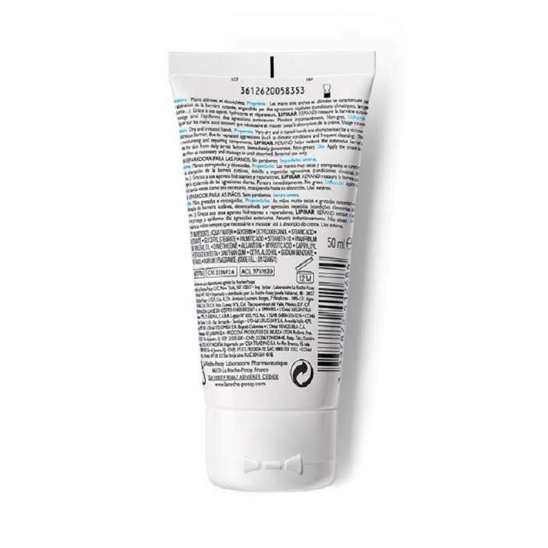 LRP_Lipikar_Xerand_krema_za_roke_50ml_zadnja_stran