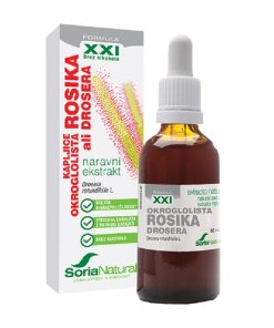Soria Natural Okroglolista Rosika XXI kapljice brez alkohola, 50 ml