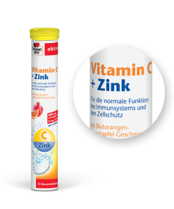 Doppelherz Aktiv Vitamin C + Cink, 15 šumečih tablet