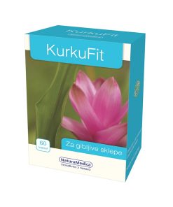 KurkuFit kapsule s kurkuminom, 60 kapsul