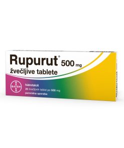 Rupurut 500 mg žvečljive tablete, 20 tablet