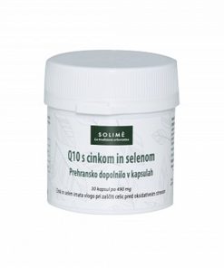 Solime Koencim Q10 s cinkom in selenom, 30 kapsul