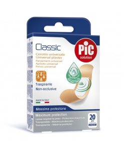 PiC Classic antibakterijski obliži - srednji, 20 obližev