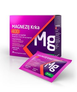Magnezij Krka 400 granulat za napitek, 20 vrečk