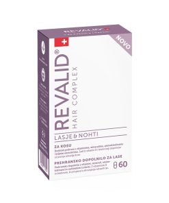 Revalid kapsule za lase, 60 kapsul