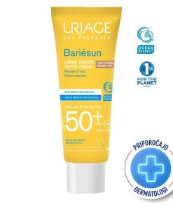 Uriage Bariesun, obarvana krema za zaščito pred soncem - golden tint - ZF50+ (50 ml)